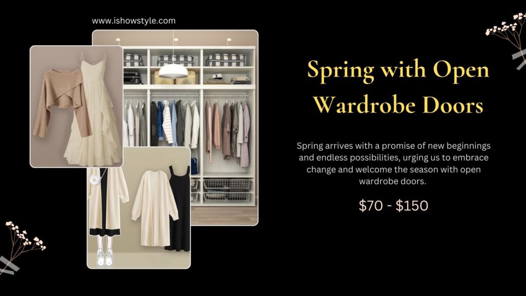 Welcoming Spring with Open Wardrobe Doors