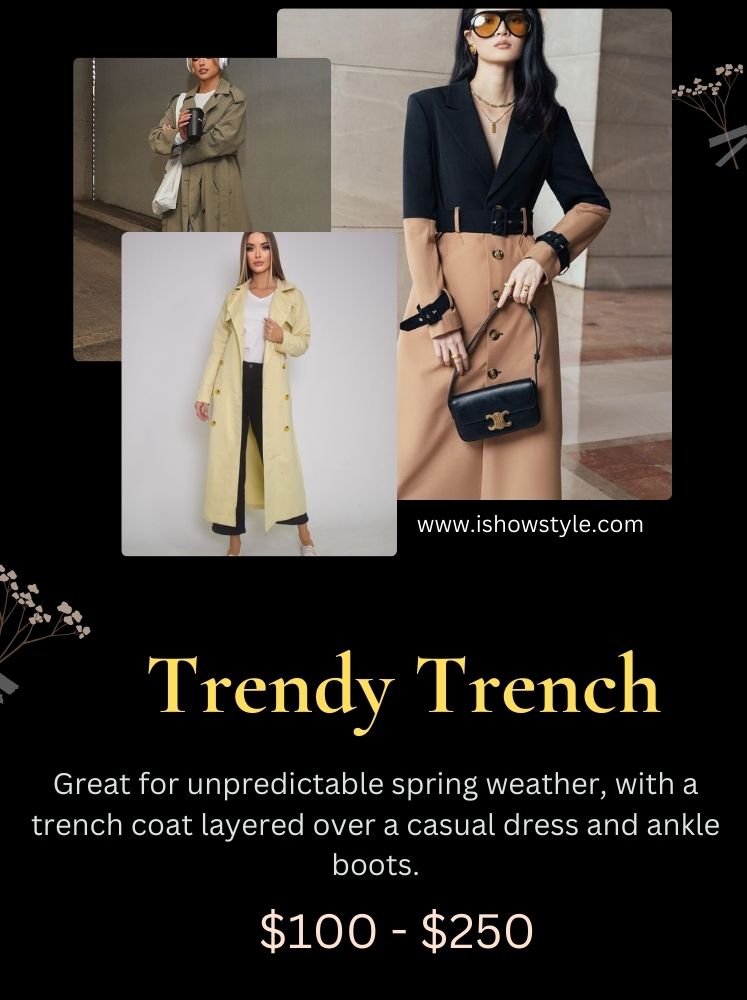 Trendy Trench outfit ideas by ishow style