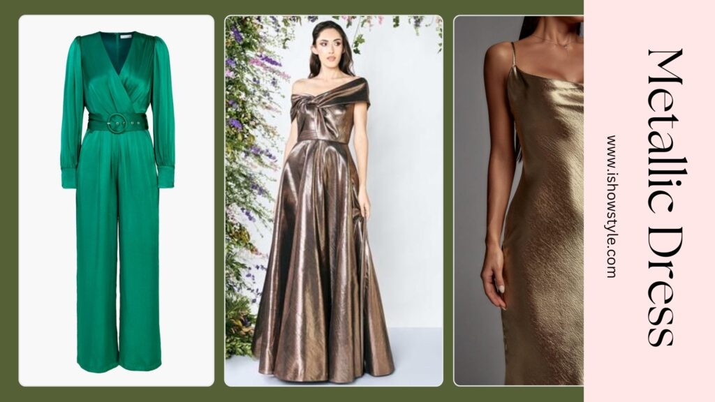  The Metallic Dress