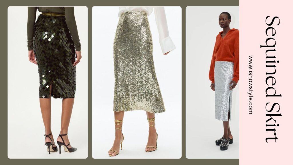 The Sequined Skirt & Top Combo