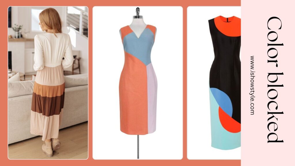 The Colorblocked Dress