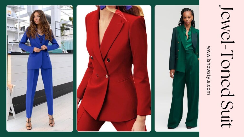 The Jewel-Toned Suit